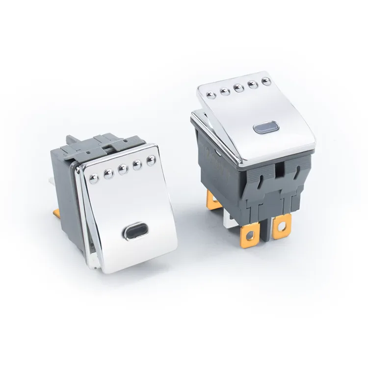 Interruttore a bilanciere in metallo 20A 28 * 22mm