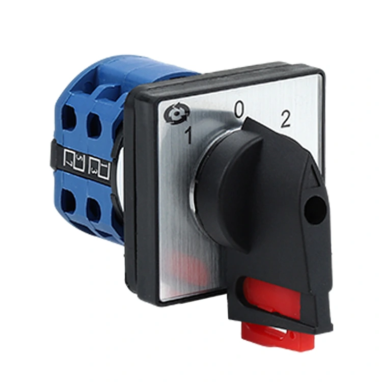 Interruttore a camma rotante con comando a spinta con lucchetto da 20 A