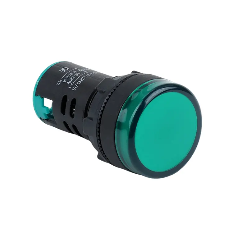 Indicatore dimensione foro di montaggio da 22 mm Cinque colori AD16-22D/S