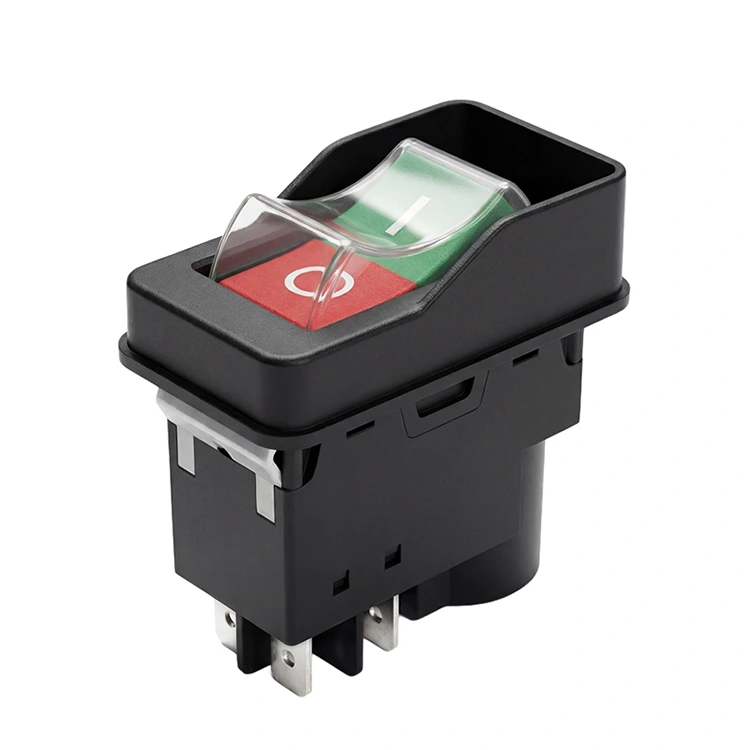 Interruttore elettromagnetico a pulsante ON-OFF 250V 16A