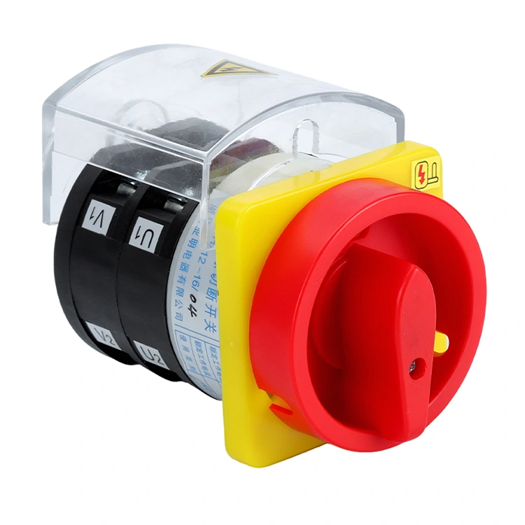 Montaggio su piastra con interruttore combinato con camma di copertura protettiva