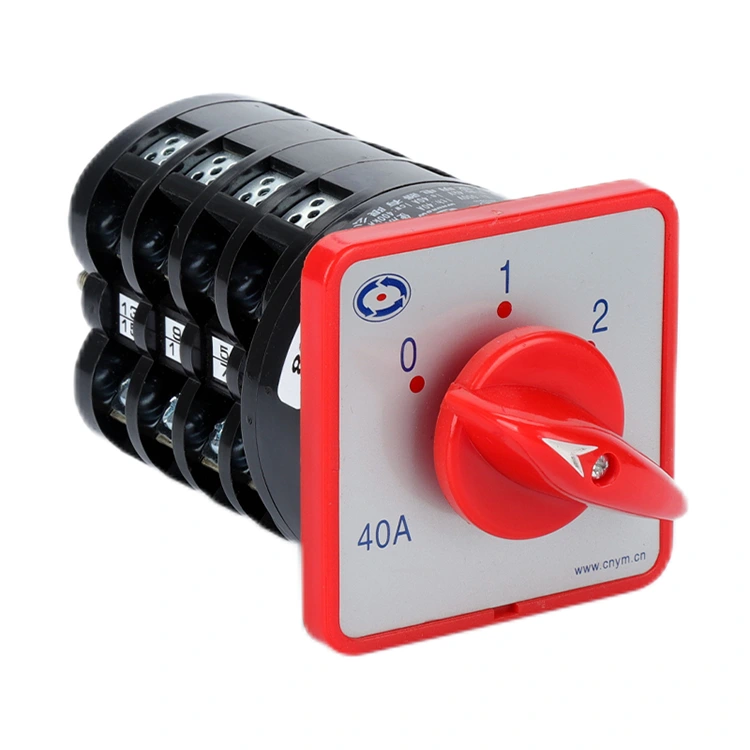 Interruttore a camma rotante combinato 40A 7,5 kW