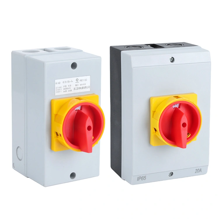 Interruttore isolatore 63A con scatola impermeabile