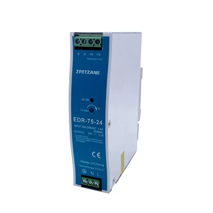 Alimentatore switch montato su guida DIN EDR-75W
