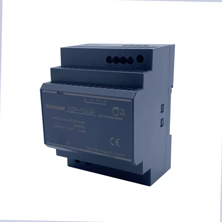 Alimentatore switch montato su guida DIN HDR-100W
