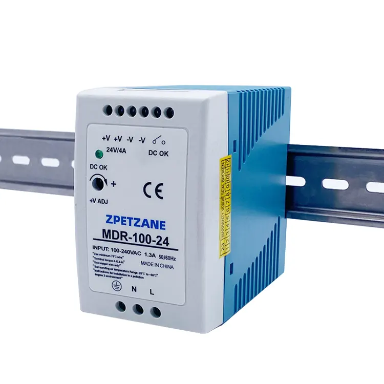 Alimentatore switch montato su guida DIN MDR-100W