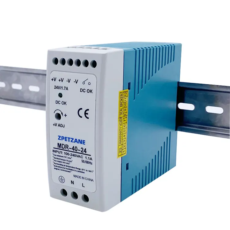 Alimentatore switch montato su guida DIN MDR-40W